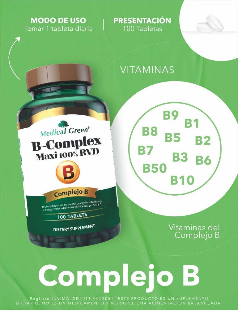 B- Complex Maxi 100% RVD