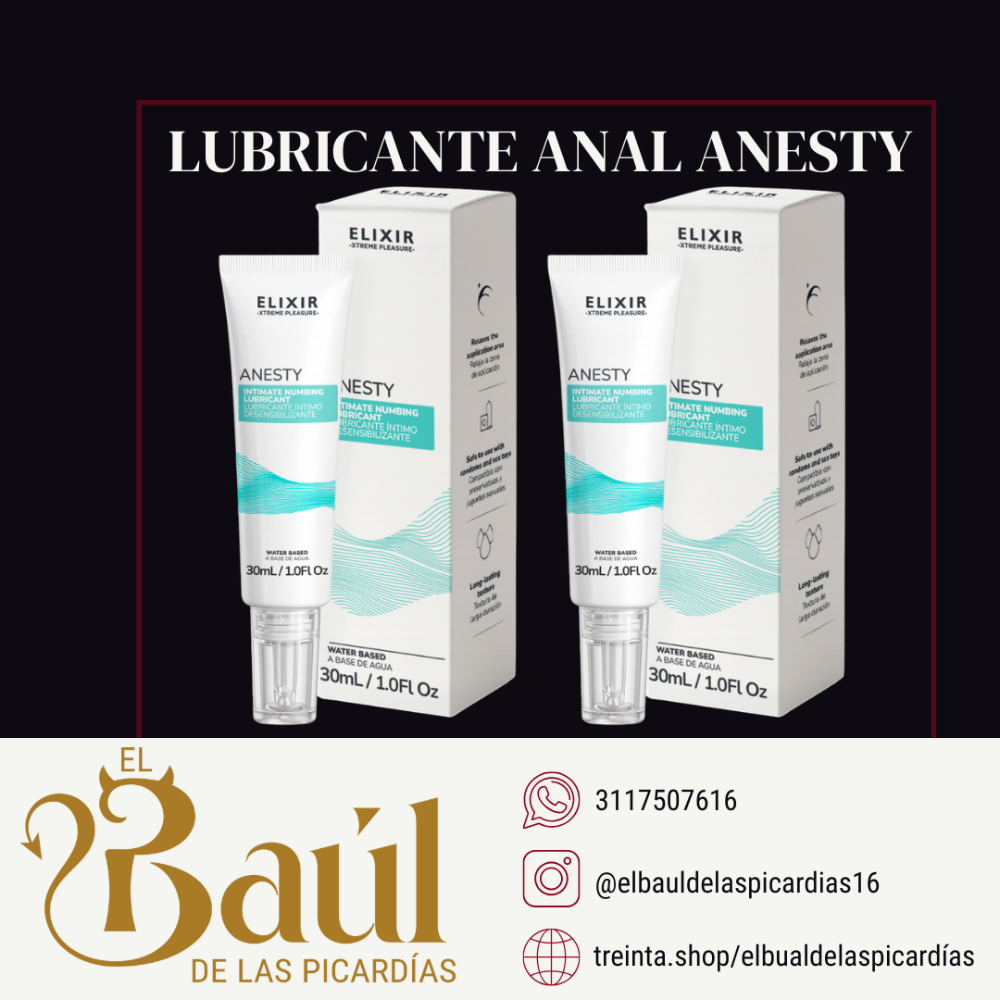 Anesty – lubricante anal desensibilizante