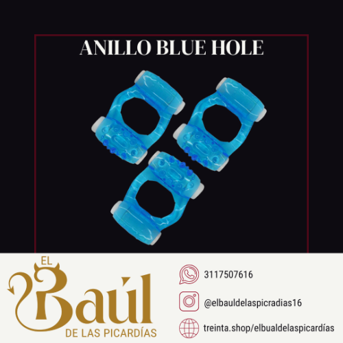 Anillo vibrador blue hole