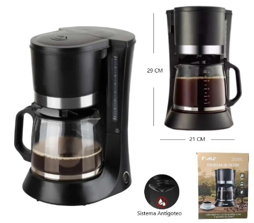 CAFETERA DE FILTRO 1,2L 