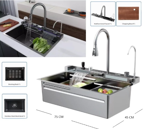 BACHA DE COCINA INTELIGENTE