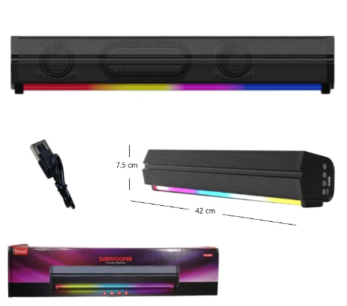 BARRA DE SONIDO RGB