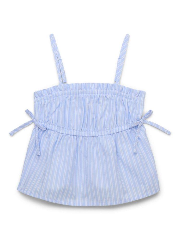 Blusa de Tiros Celeste 6T