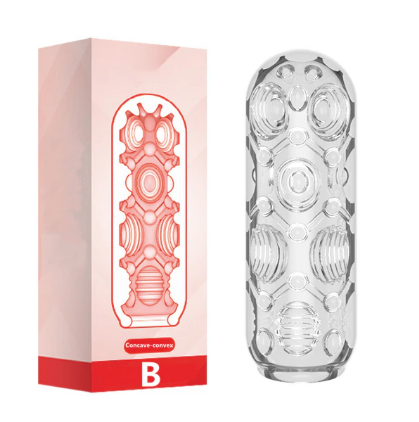 5565: FUNDA DE MASTURBACION CON LUBRICANTE FORMA B