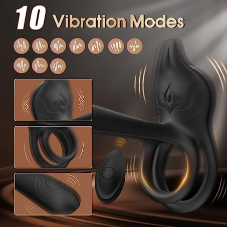 Miniatura 2 de 2848: ANILLO PARA EL PENE 3 EN 1