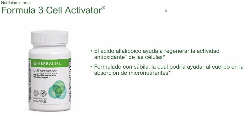 Activador Celular 60 cápsulas