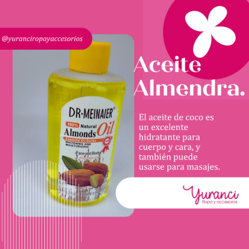 ACEITE DE ALMENDRA Y COCO 220 ML