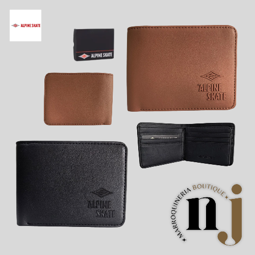 BILLETERA ALPINE SKATE ART 28926 IAÑ (NEGRO)