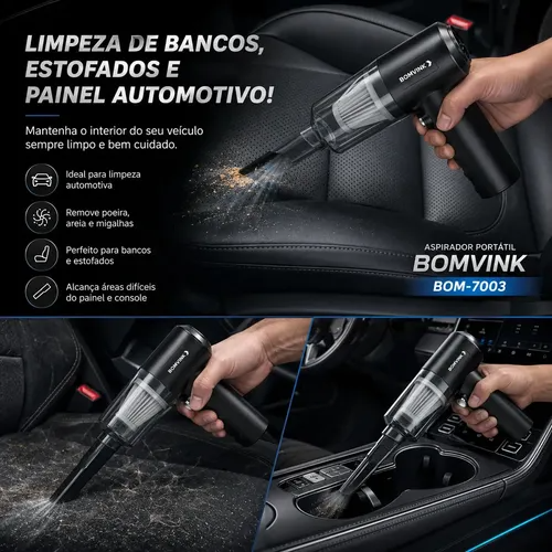 Aspirador Portátil Bomvink