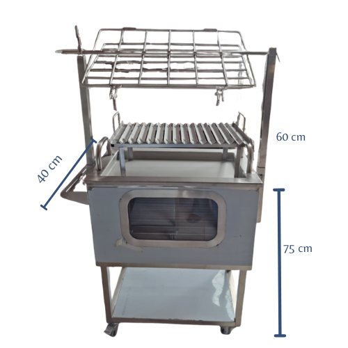 Miniatura 2 de Caja china de acero 3 en 1 con visor 