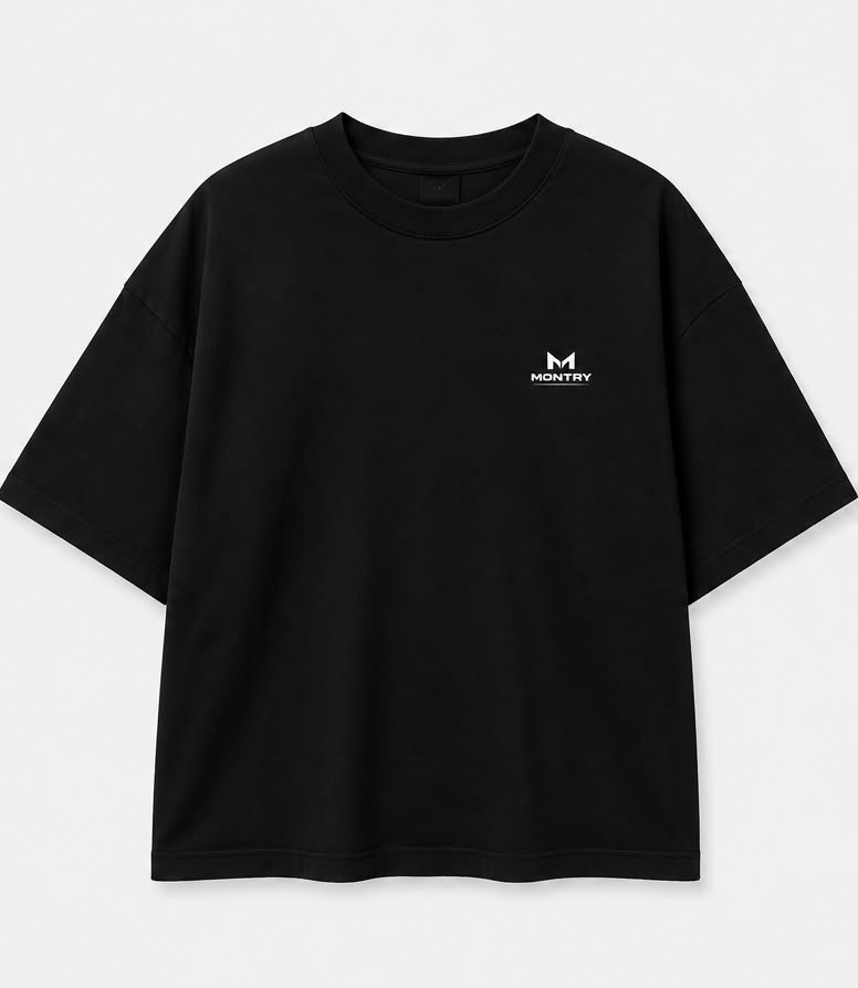 Miniatura 2 de BASICA MONTRY OVERSIZE NEGRO