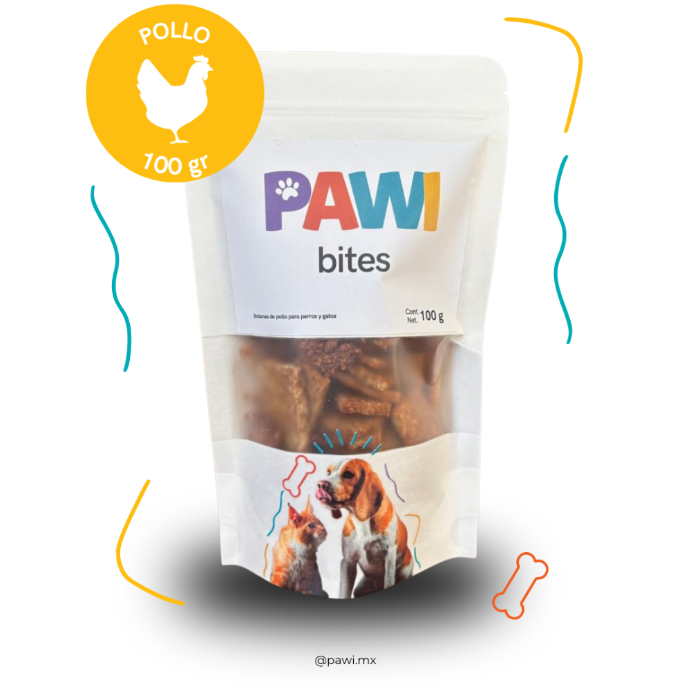 PAWI bites Pollo 100 gr
