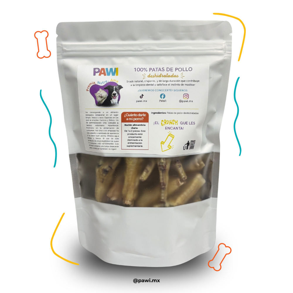 Miniatura 2 de Patas de Pollo Deshidratadas