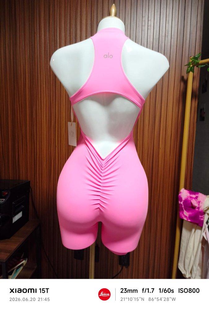 Miniatura 2 de Enterizo ALO Rosa Barbie