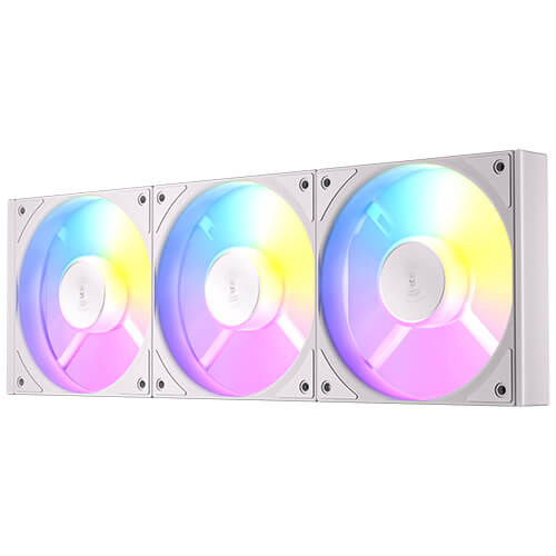 Miniatura 2 de ABANICO ANTEC C120 ARGB BLANCO. ESTE PAQUETE INCLUYE TRES ABANICOS ARGB DE 120MM. ILUMINACIÓN ARGB PERSONALIZABLE Y SINCRONIZABLE CON PLACA BASE,107919.