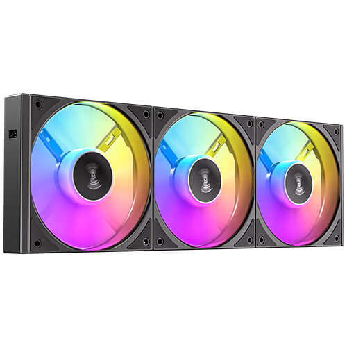 Miniatura 2 de ABANICO ANTEC C120 ARGB 3PK NEGRO, ESTE PAQUETE INCLUYE TRES ABANICOS ARGB DE 120MM. ILUMINACIÓN ARGB PERSONALIZABLE Y SINCRONIZABLE CON PLACA BASE,107918.