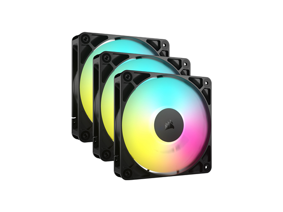 3 ABANICO CORSAIR RS120 ARGB PARA CASE 120MM NEGRO, PAQUETE 3 UNIDADES, RODAMIENTO MAGNETICO, CONECTOR PWM 4 PINES EN CADENA (CO-9050181-WW)NO CAMBIOS NI DEVOLUCIONES, 1 MES DE GARANTIA.