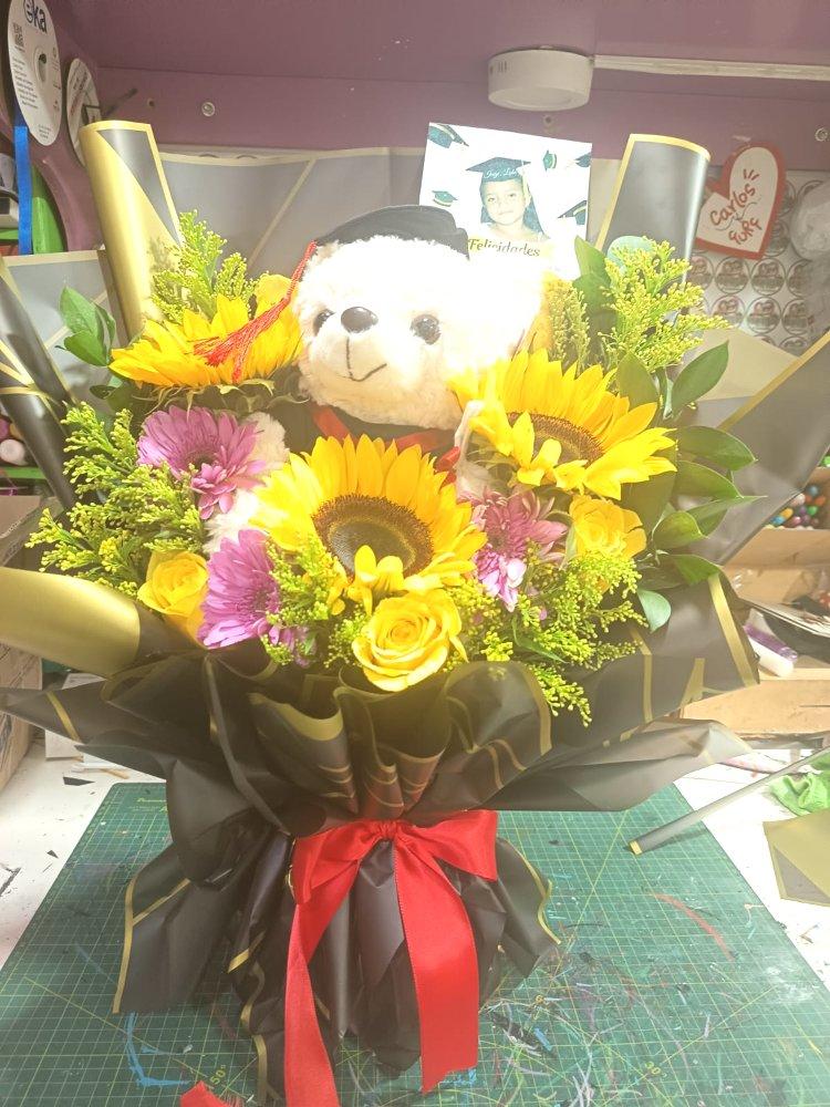 Miniatura 3 de Bouquet coreano peluche