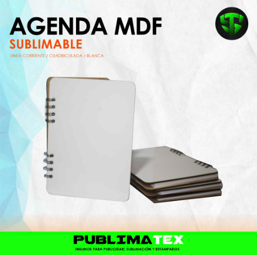 agenda mdf sublimable