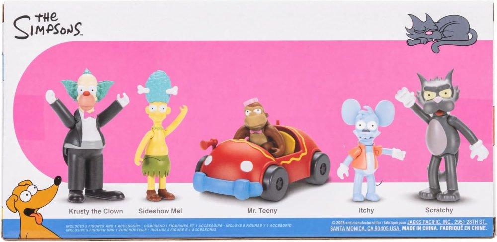 Miniatura 2 de  The Simpsons Figura de 2.5 pulgadas Multipack Krusty The Clown Show Set