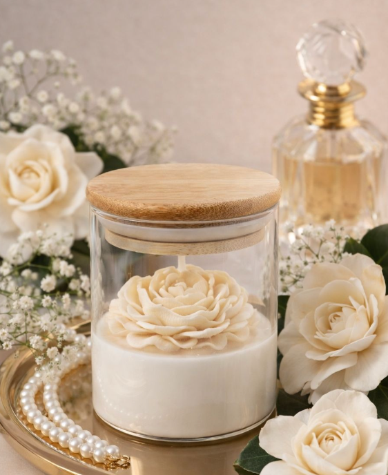 Miniatura 2 de Peony candle 