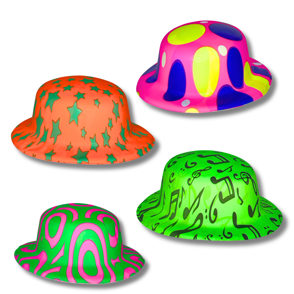 12 Sombrero Decorado Sencillo