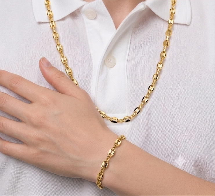 Cadena + Pulsera Gucci