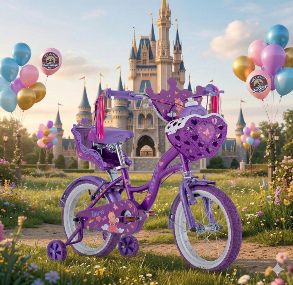 Miniatura 2 de BICICLETA#16 GW TIARA