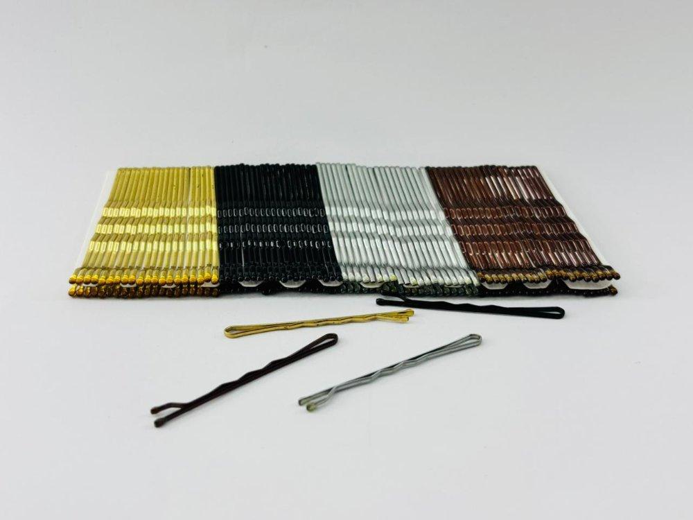 002 BOBBY PINS CARTON X 4 COLORES