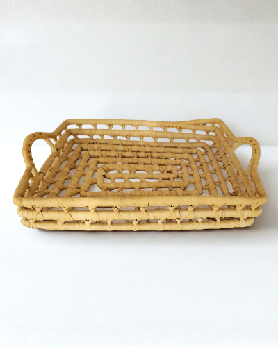 Bandeja con agarres rectangular 36X26X7 CM