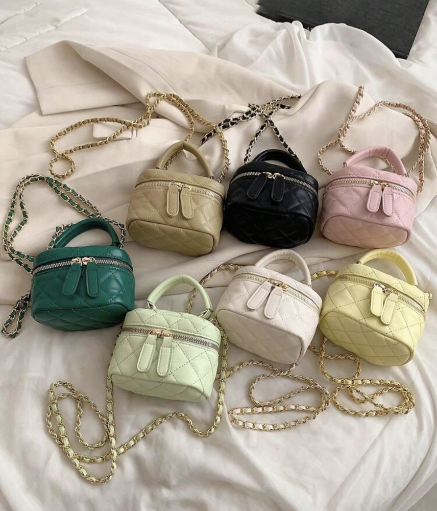 Mini Bolsa de Couro