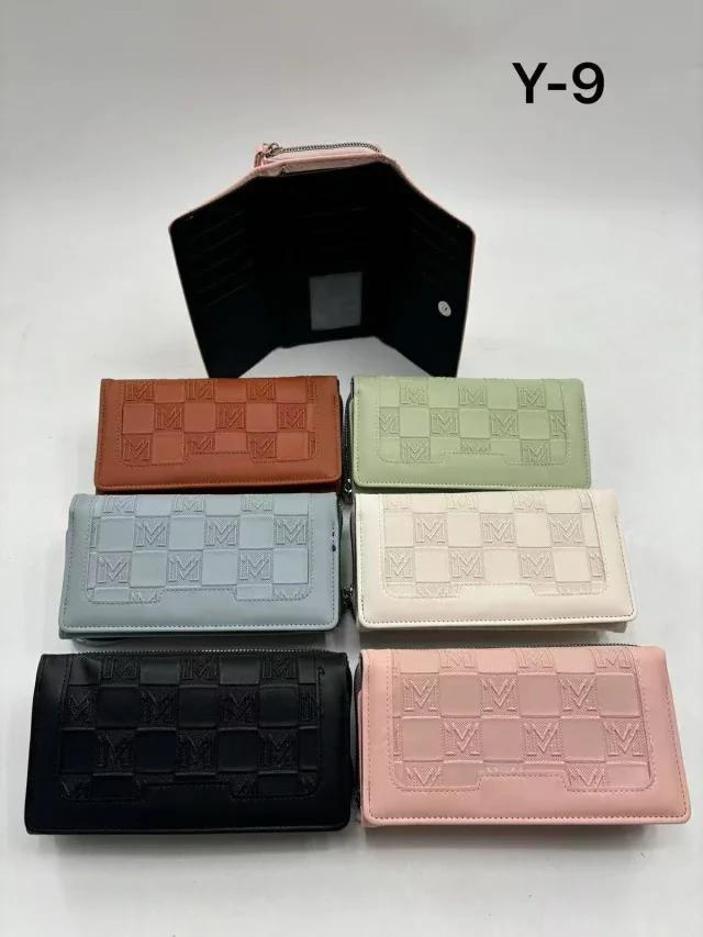 BILLETERA DAMA "M" C/PORTATARJETERO Y 1 CIERRE
