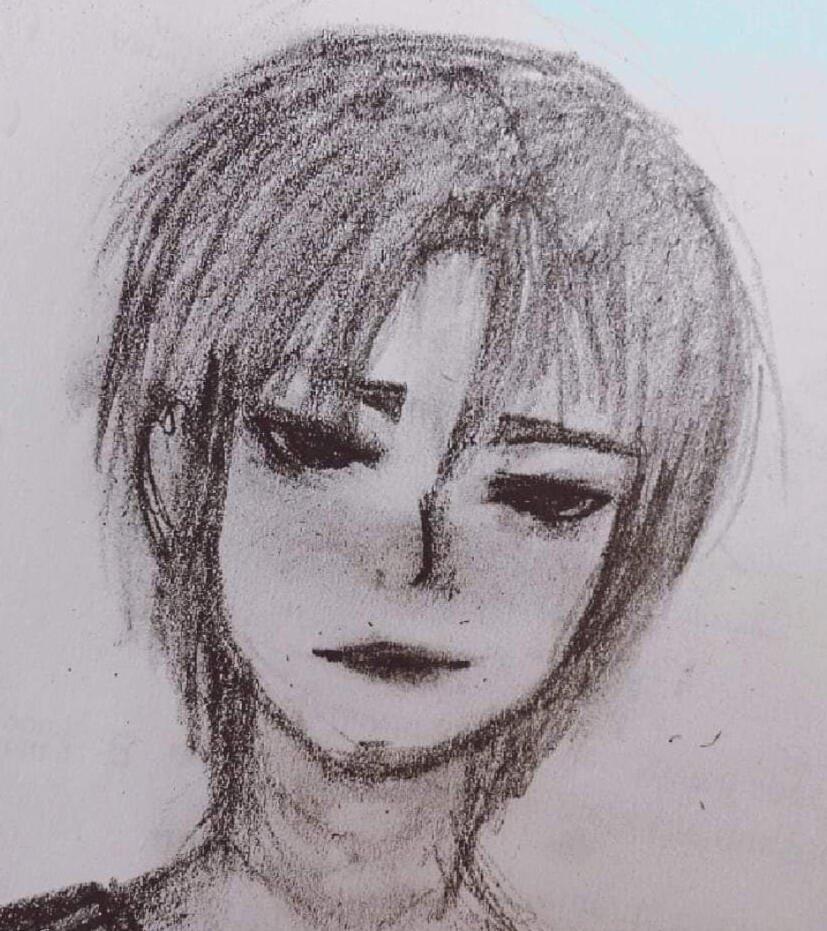 dibujos a lápiz Busto