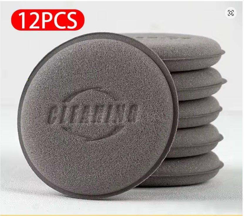 Miniatura 2 de Aplicadores De Microfibras Redondos Para Detailing Y Cerámicos