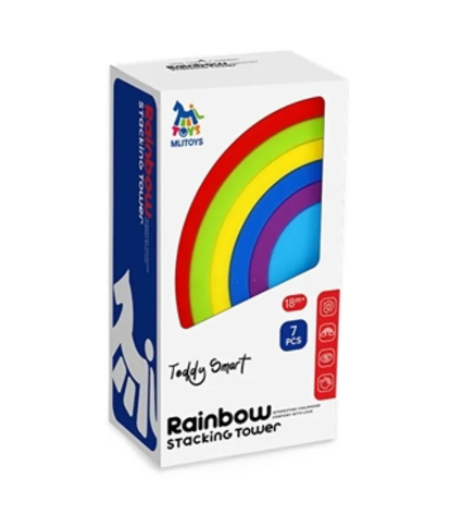 Miniatura 2 de Bloques de construccion arcoiris 7 pcs