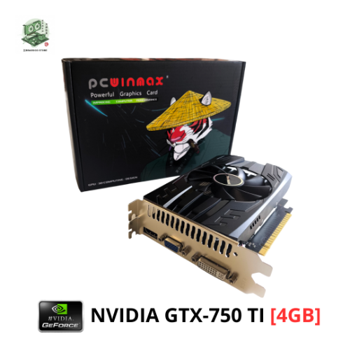 Tarjeta Grafica Nvidia Geforce GT-750 TI [4GB] GDDR5 Marca Pcwinmax