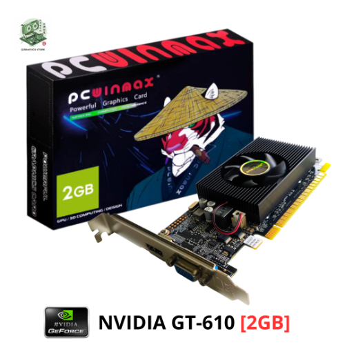 Tarjeta Grafica Nvidia Geforce GT-610 [2GB] DDR3 Marca Pcwinmax