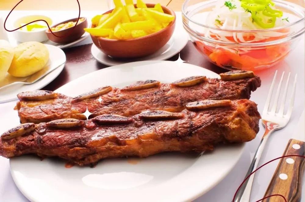 Costillas a la BBQ