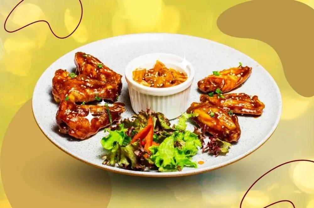 Alitas de pollo a la barbacoa