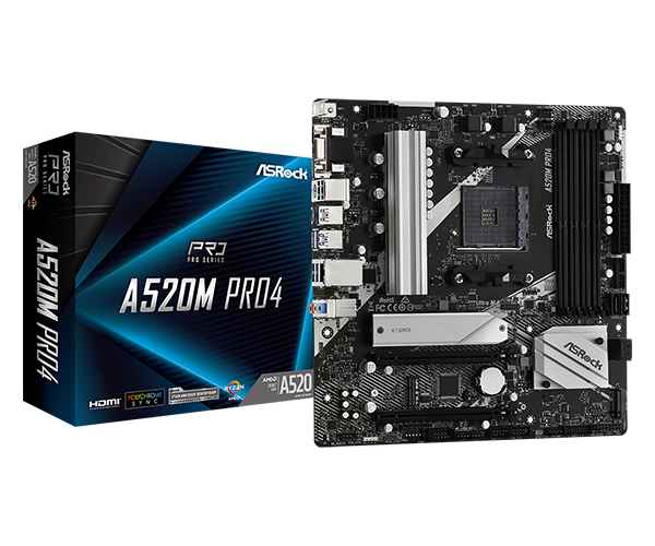 ASROCK A520M PRO4