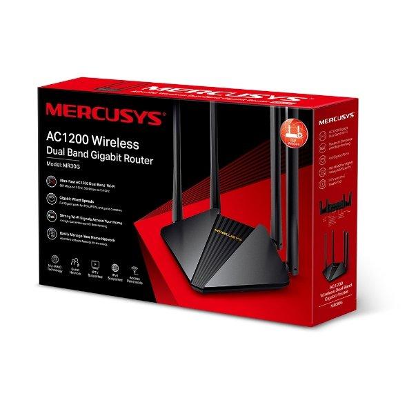 AC1200 ROUTER GIGABIT DUAL BAND MERCUSYS 4 PUERTOS
