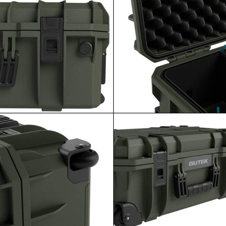 Miniatura 3 de Gutek T-300 Maleta Rígida Hard Case Tortoise