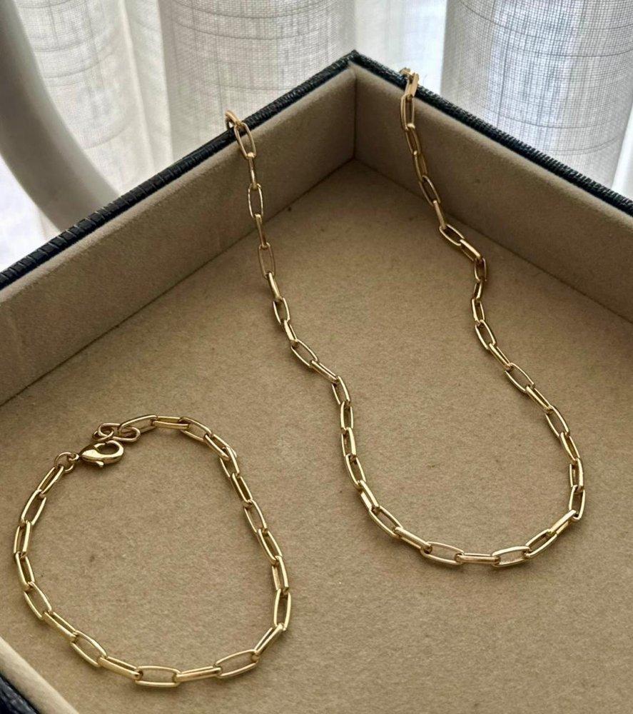Miniatura 2 de Colar Elo Cartier Dourado