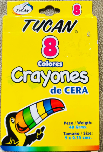 Miniatura 2 de Crayones de cera Tucán cajita