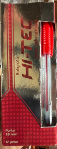 Miniatura 2 de Bolígrafo Hi-Tec rojo