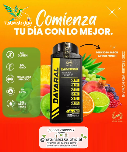 Dayaral Multivitamínico - ¡ENVÍO GRATIS!