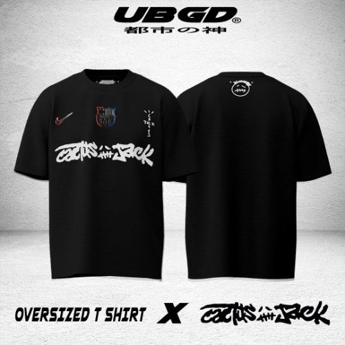 CAMISETA OVERSIZE BLACK  BARCELONA