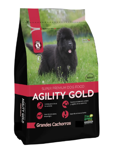 Agility gold perros grandes cachorros