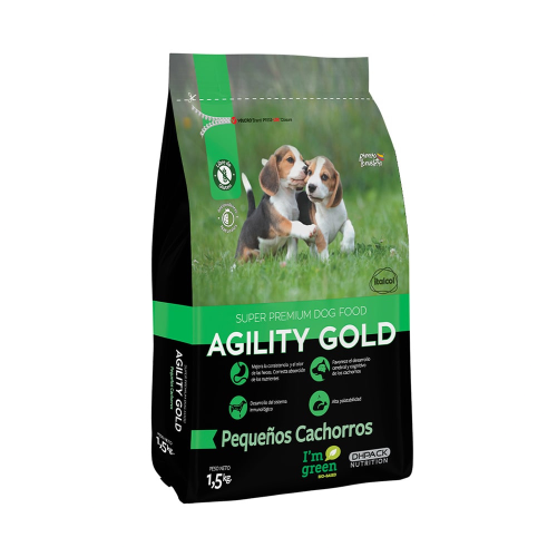 Agility gold perros pequeños cachorros