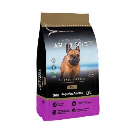 Agility gold perros pequeños adultos cuidado especial piel